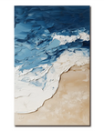 Multicolor Coastal Harmony A Canvas Painting For Home Decoration - Artwallpainting