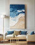 Multicolor Coastal Harmony A Canvas Painting For Home Decoration - Artwallpainting