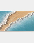 Multicolor Coastal Harmony Canvas Painting For Home Decoration - Artwallpainting