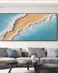 Multicolor Coastal Harmony Canvas Painting For Home Decoration - Artwallpainting