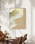 Multicolor Coastal Whisper Abstract Ocean And Sand Texture - Artwallpainting