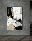 Multicolor Contemporary Textured Abstract Canvas Art For Sophisticated Interiors - Artwallpainting