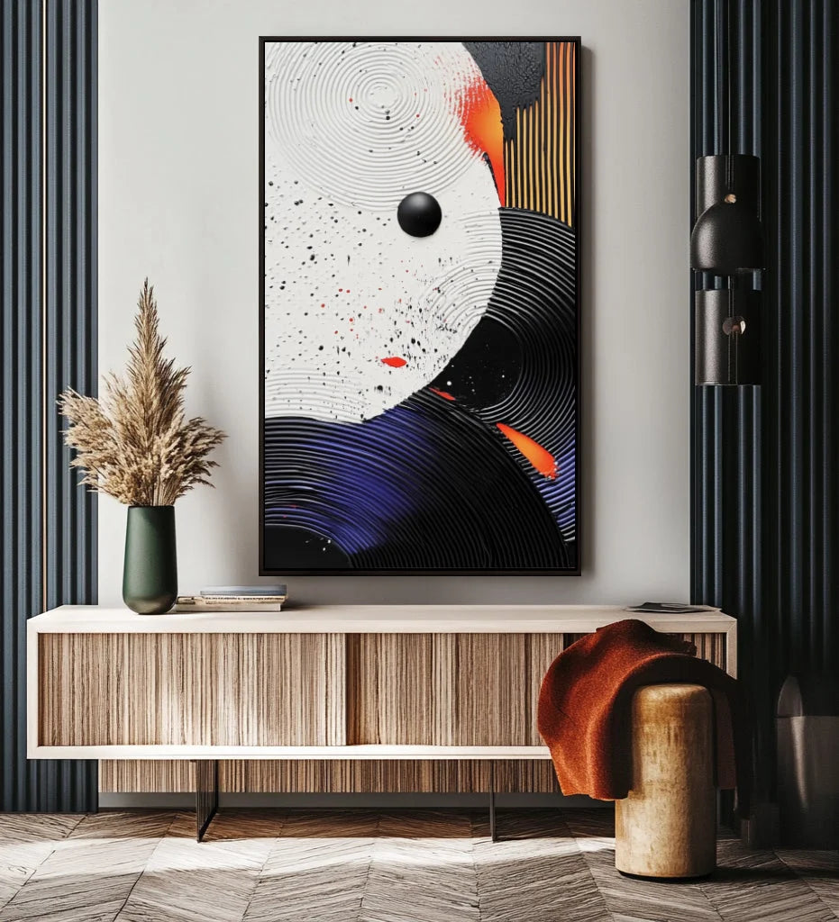 Multicolor Cosmic Motion 3D Abstract Art - Artwallpainting