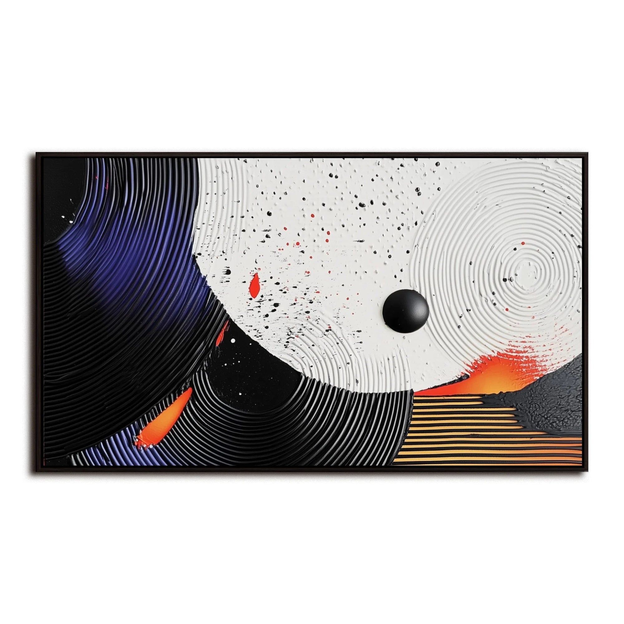 Multicolor Cosmic Motion 3D Abstract Art - Artwallpainting