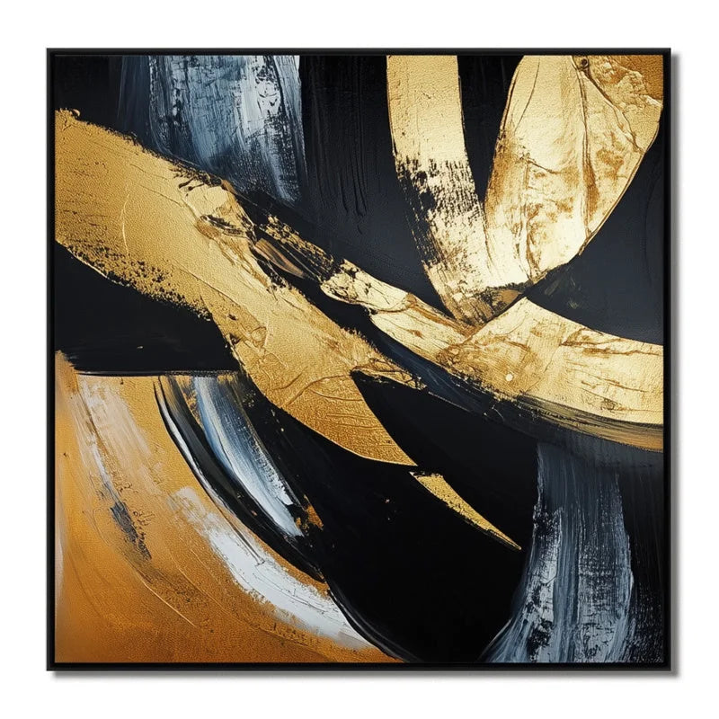 Multicolor Crescendo Canvas Painting For Home Decoration - Artwallpainting