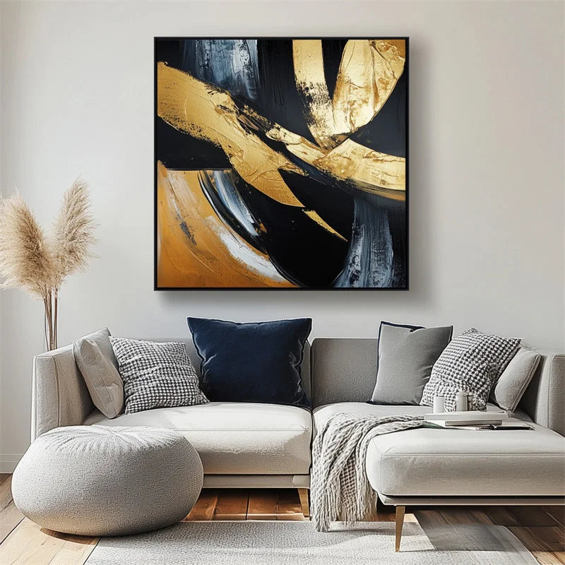 Multicolor Crescendo Canvas Painting For Home Decoration - Artwallpainting