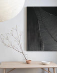 Multicolor Dark Rift Abstract Textured Canvas - Artwallpainting