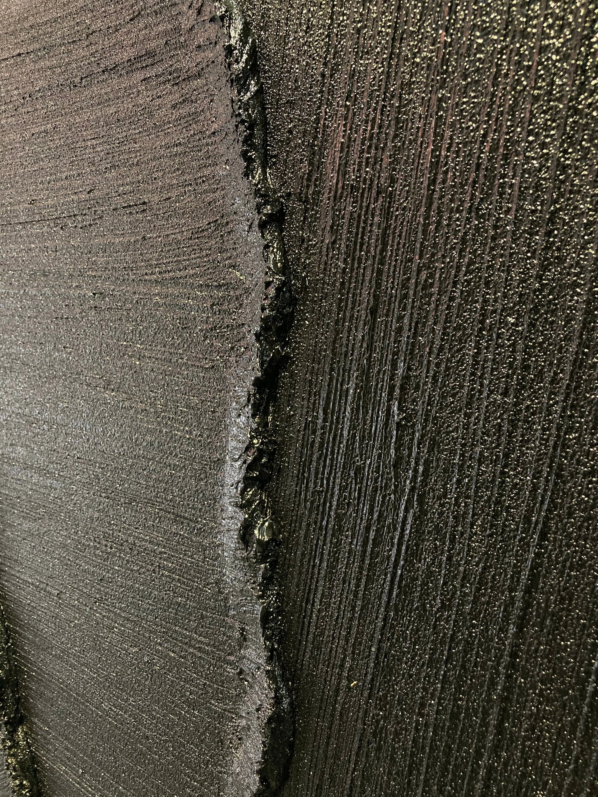 Multicolor Dark Rift Abstract Textured Canvas - Artwallpainting