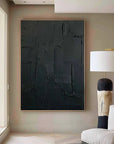 Multicolor Depth In Shadows - Abstract Textured Wall Art - Artwallpainting