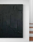 Multicolor Depth In Shadows - Abstract Textured Wall Art - Artwallpainting