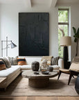 Multicolor Depth In Shadows - Abstract Textured Wall Art - Artwallpainting