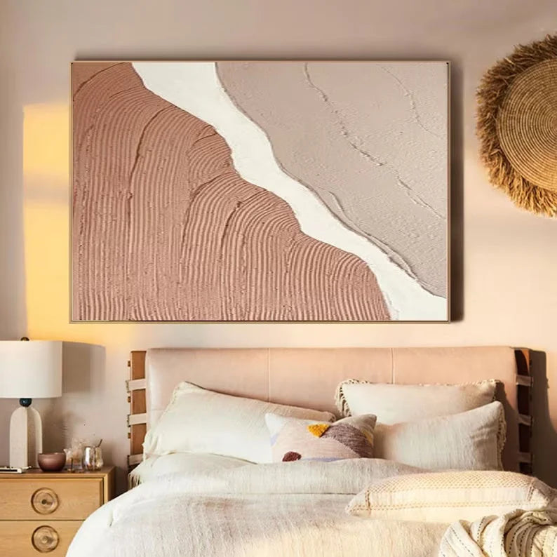Multicolor Desert Flow-Natural Abstract Earth Texture Wall Art - Artwallpainting