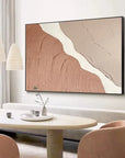 Multicolor Desert Flow-Natural Abstract Earth Texture Wall Art - Artwallpainting