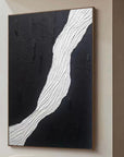 Multicolor Divided Harmony Textured Canvas - Artwallpainting