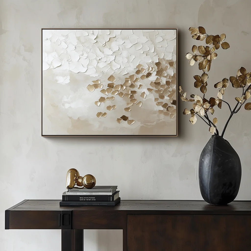 Multicolor Drift - Hand-Painted Abstract Oil Painting - Artwallpainting