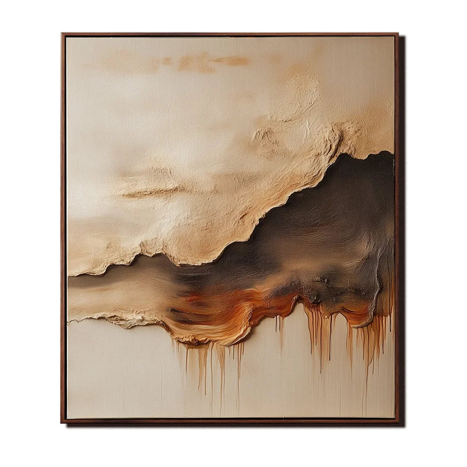 Multicolor Drifting Horizons - Abstract Art - Artwallpainting