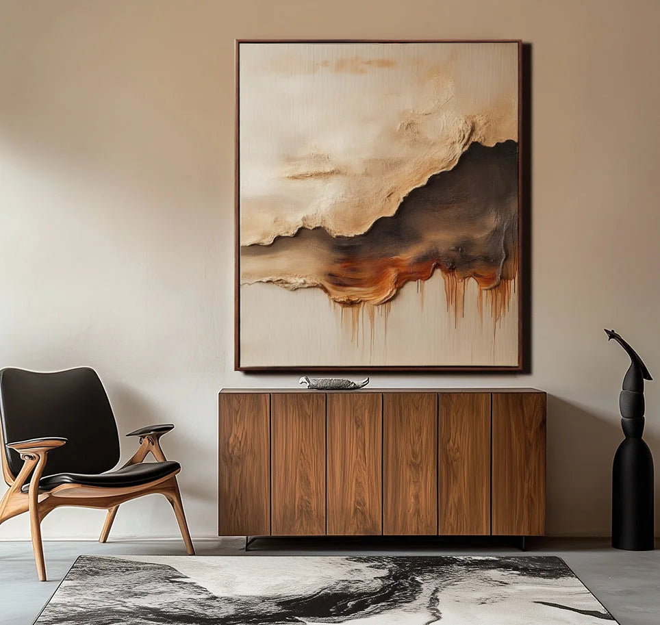 Multicolor Drifting Horizons - Abstract Art - Artwallpainting