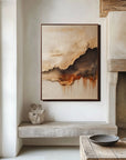 Multicolor Drifting Horizons - Abstract Art - Artwallpainting
