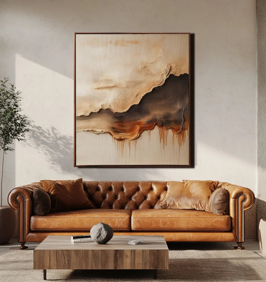 Multicolor Drifting Horizons - Abstract Art - Artwallpainting