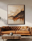 Multicolor Drifting Horizons - Abstract Art - Artwallpainting