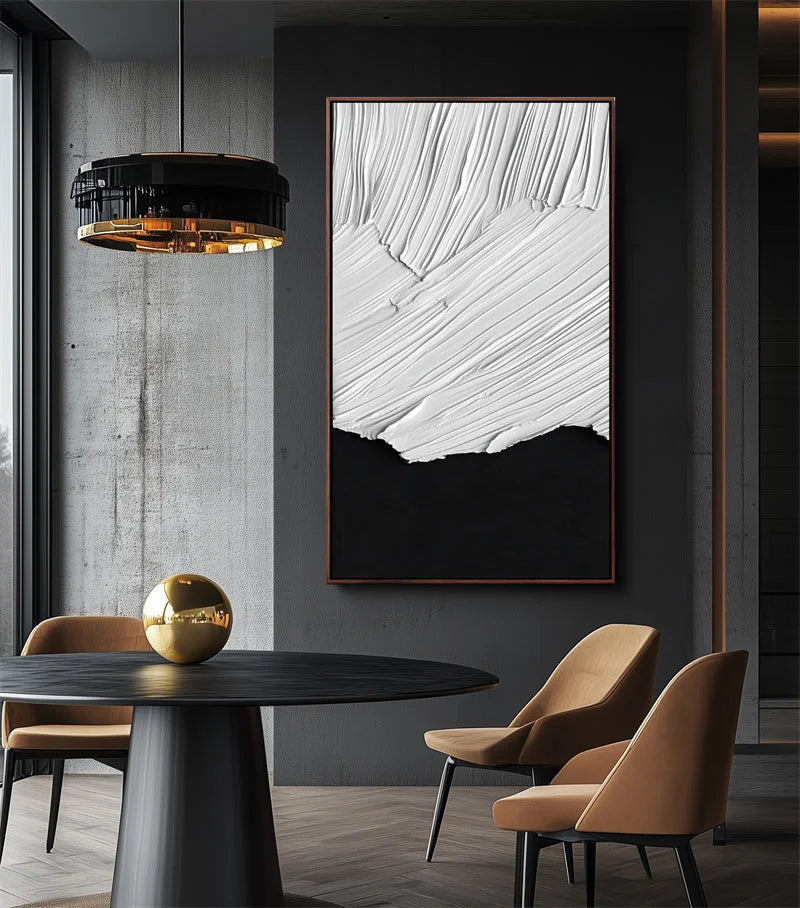 Multicolor Duality In Textured Harmony - Artwallpainting