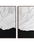 Multicolor Duality In Textured Harmony - Artwallpainting