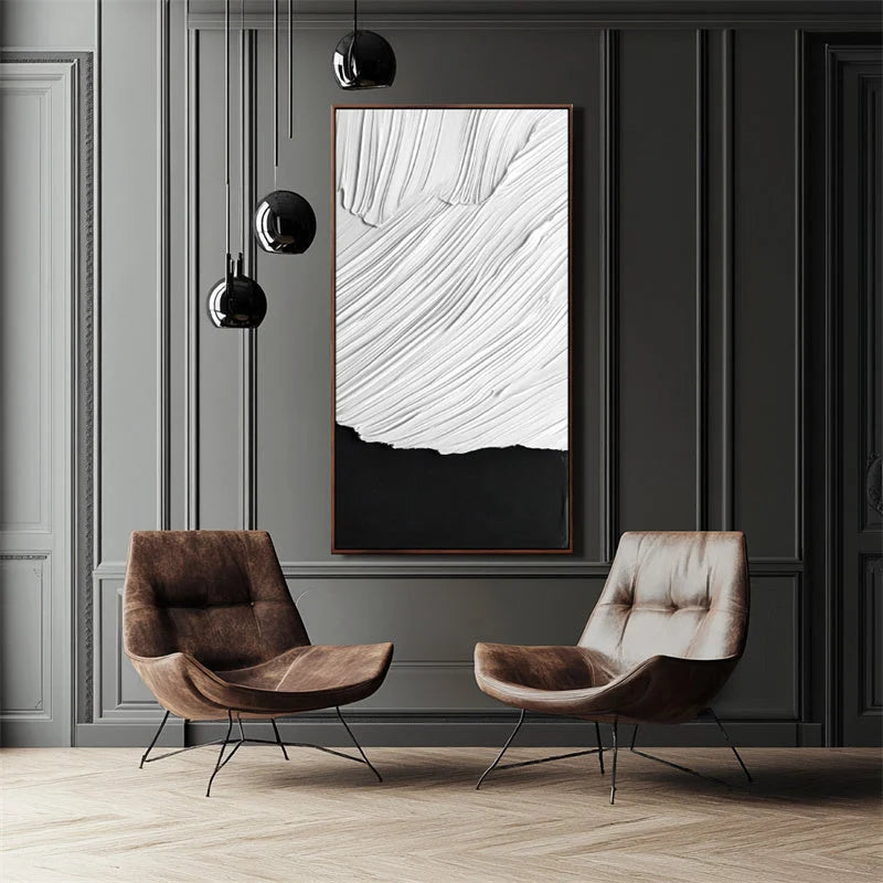 Multicolor Duality In Textured Harmony - Artwallpainting