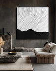 Multicolor Dynamic Contrast Textured Waves - Artwallpainting