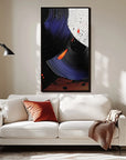 Multicolor Dynamic Forms Abstract Art - Artwallpainting