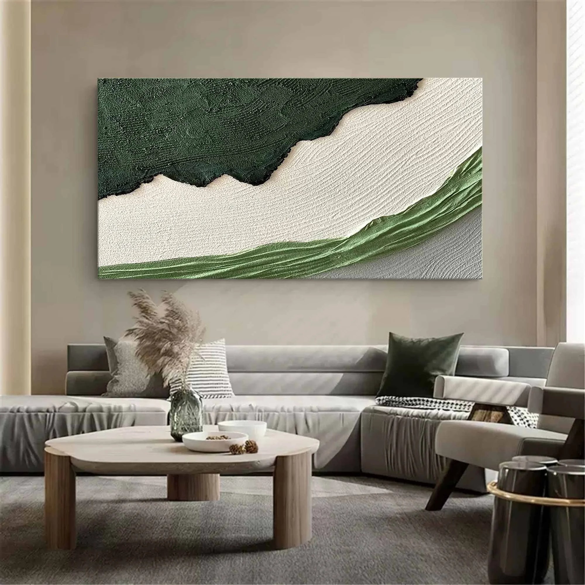 Multicolor Earth Layers Textured Abstract Art - Artwallpainting