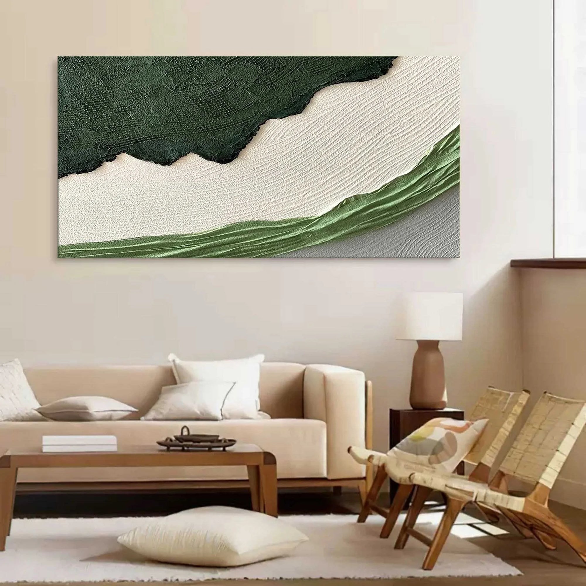 Multicolor Earth Layers Textured Abstract Art - Artwallpainting