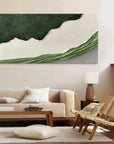Multicolor Earth Layers Textured Abstract Art - Artwallpainting