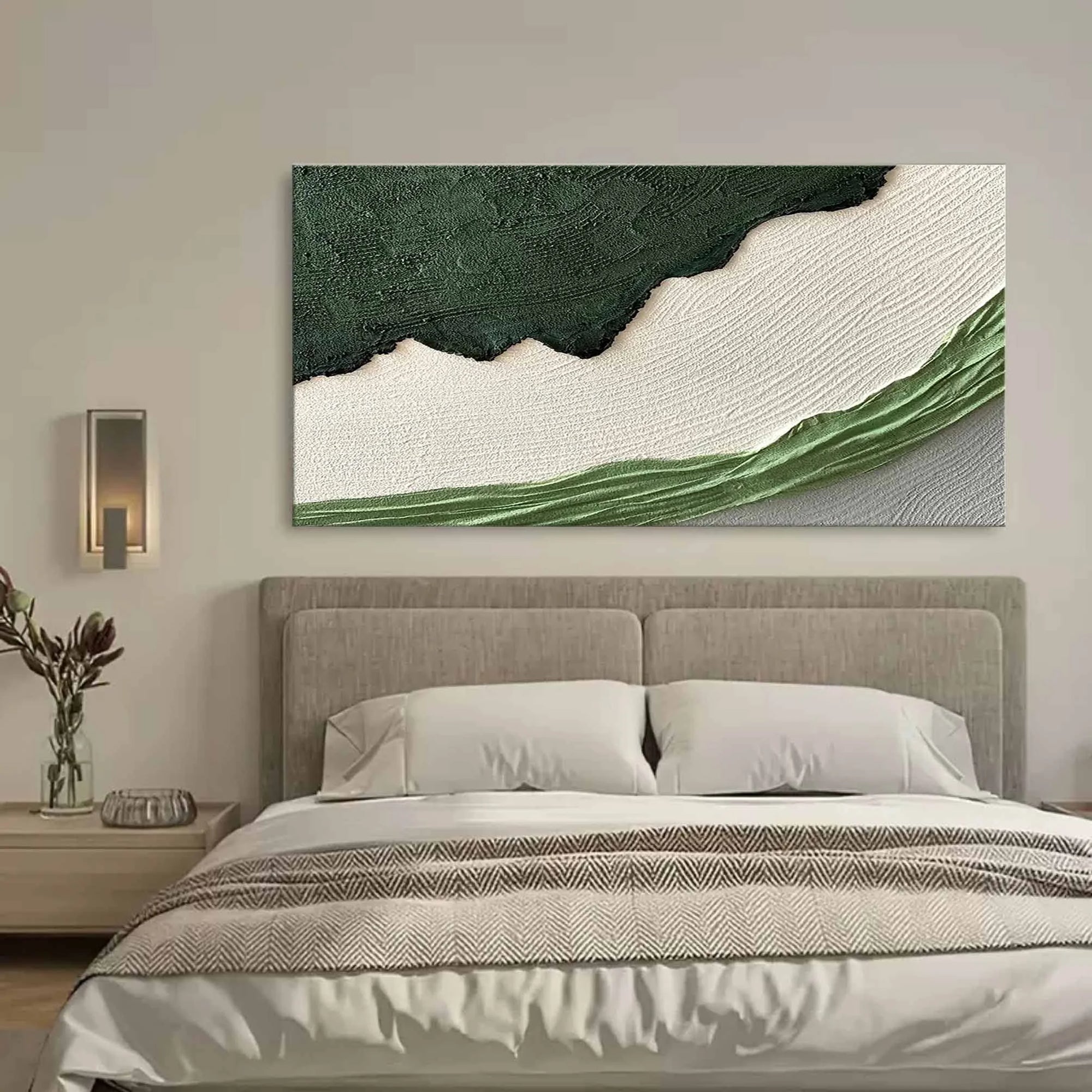 Multicolor Earth Layers Textured Abstract Art - Artwallpainting