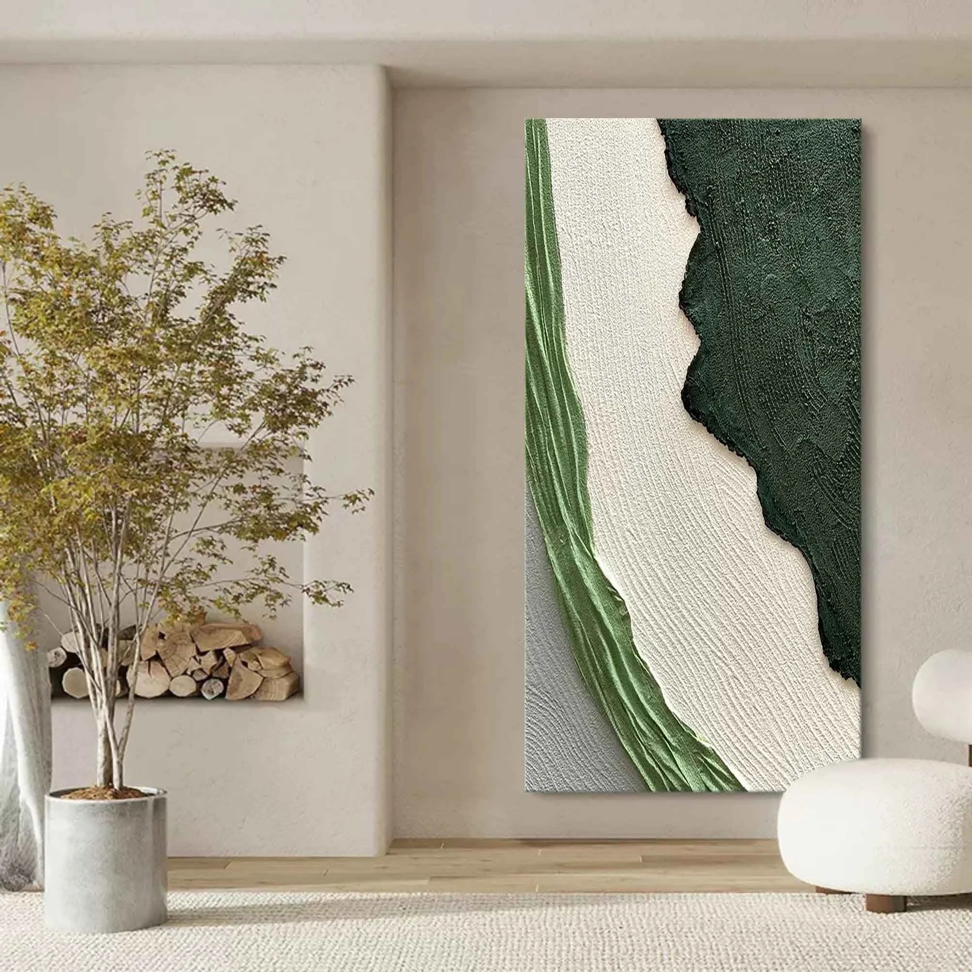 Multicolor Earth Layers Textured Abstract Art - Artwallpainting