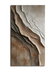 Multicolor Earth Layers Textured Depth - Artwallpainting