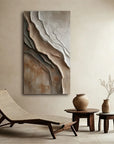Multicolor Earth Layers Textured Depth - Artwallpainting