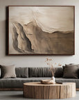 Multicolor Earthbound Serenity Canvas Painting For Home Decoration - Artwallpainting