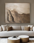 Multicolor Earthbound Serenity Canvas Painting For Home Decoration - Artwallpainting