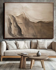 Multicolor Earthbound Serenity Canvas Painting For Home Decoration - Artwallpainting