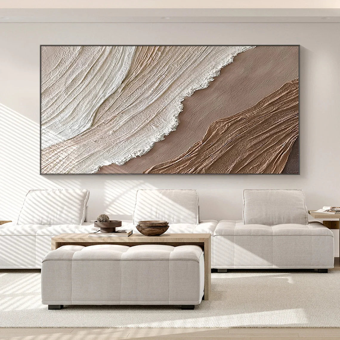 Multicolor Earthly Harmony Abstract Art - Artwallpainting