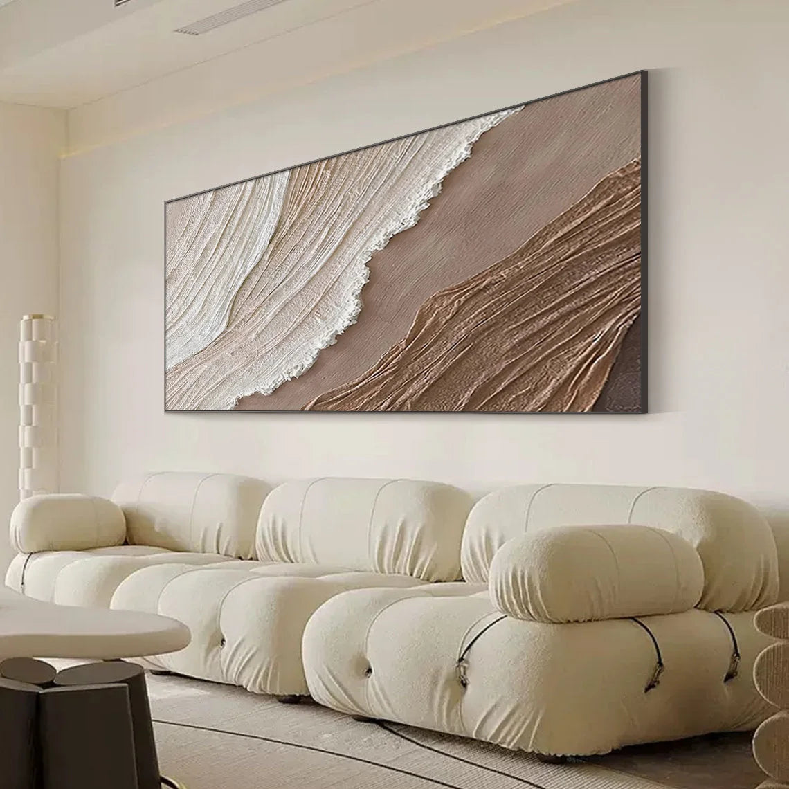 Multicolor Earthly Harmony Abstract Art - Artwallpainting