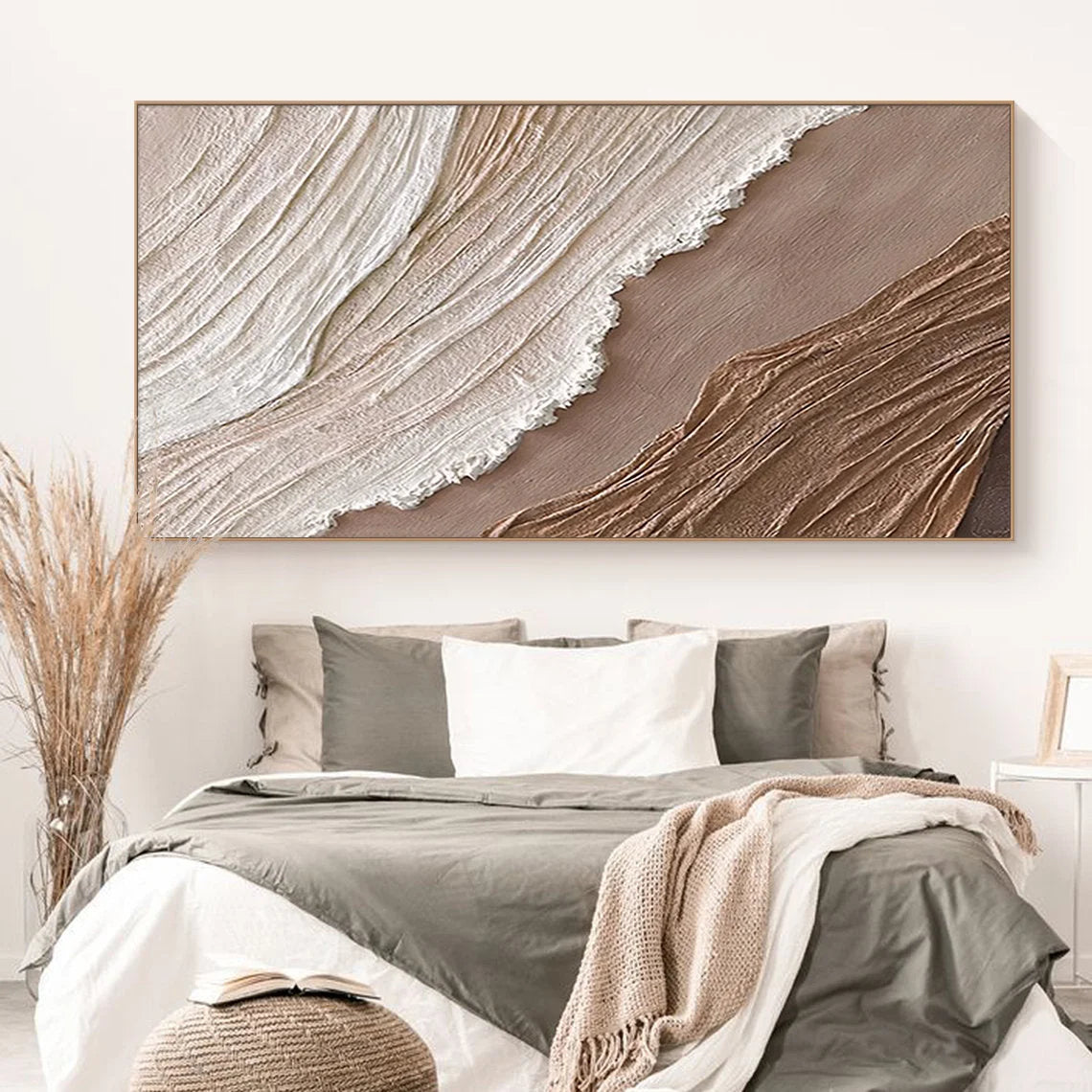 Multicolor Earthly Harmony Abstract Art - Artwallpainting