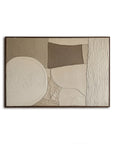 Multicolor Earthy Balance-Modern Minimalist Earthy Geometric Patterned Wall Art - Artwallpainting