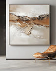 Multicolor Earthy Texture And Soft Tones 1 - Minimalist Abstract Painting - Artwallpainting