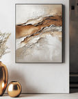 Multicolor Earthy Texture And Soft Tones 2 - Textured Abstract Painting - Artwallpainting