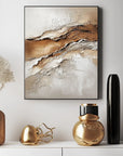 Multicolor Earthy Texture And Soft Tones 2 - Textured Abstract Painting - Artwallpainting
