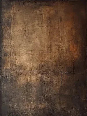 Multicolor Echoes Of Earth - Minimalist Dark Textured Abstract Oil Painting - Artwallpainting