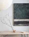 Multicolor Echoes Of Serenity Abstract Canvas Wall Art - Artwallpainting