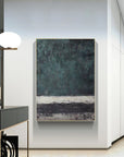 Multicolor Echoes Of Serenity Abstract Canvas Wall Art - Artwallpainting