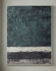 Multicolor Echoes Of Serenity Abstract Canvas Wall Art - Artwallpainting